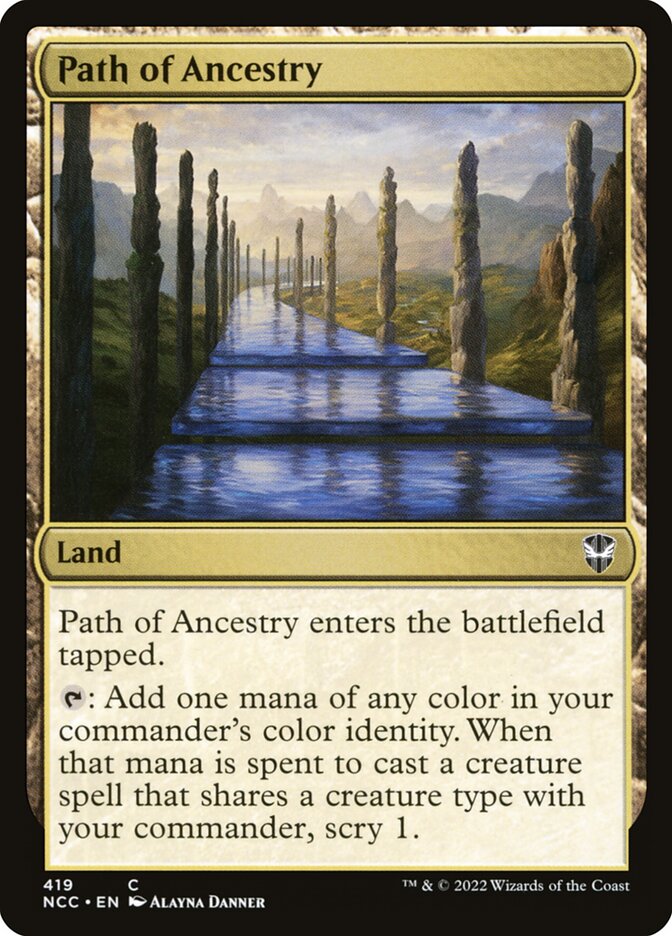 Path of Ancestry - [Foil] New Capenna Commander (NCC)