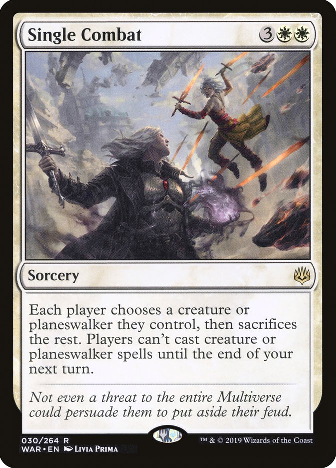 Single Combat - [Foil] War of the Spark (WAR)