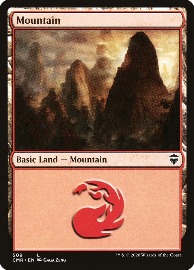 Mountain - [Foil] Commander Legends (CMR)