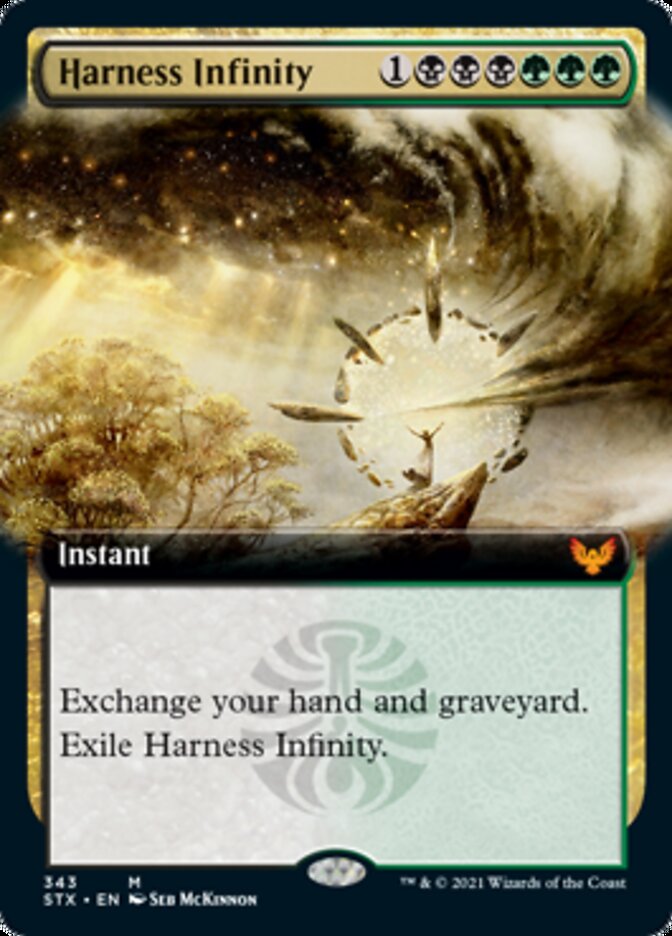 Harness Infinity - [Foil, Extended Art] Strixhaven: School of Mages (STX)