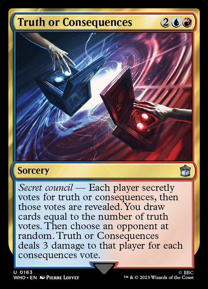 Truth or Consequences - [Foil] Doctor Who (WHO)