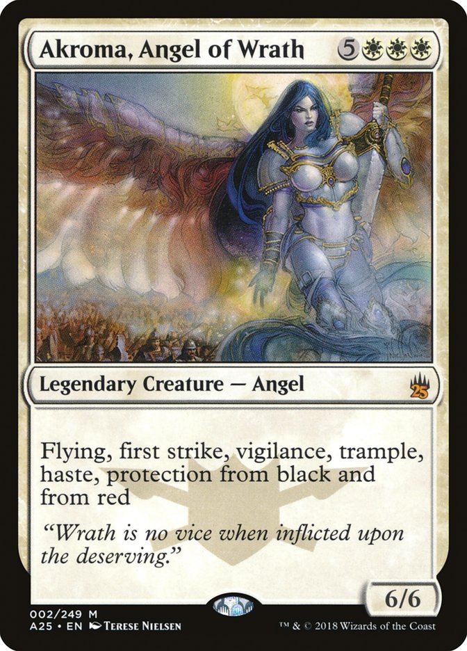 Akroma, Angel of Wrath - [Foil] Masters 25 (A25)