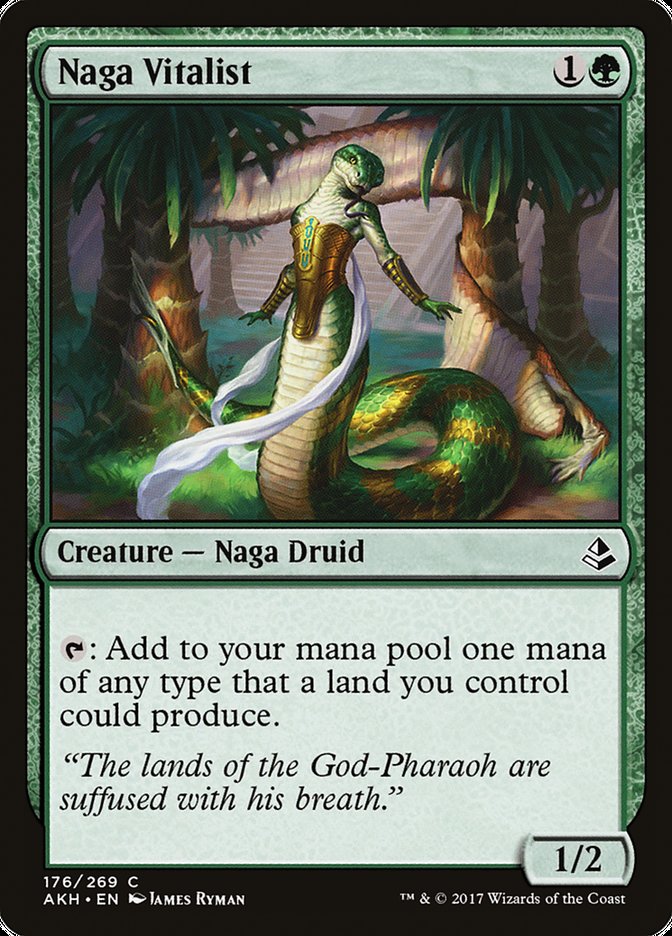 Naga Vitalist - [Foil] Amonkhet (AKH)