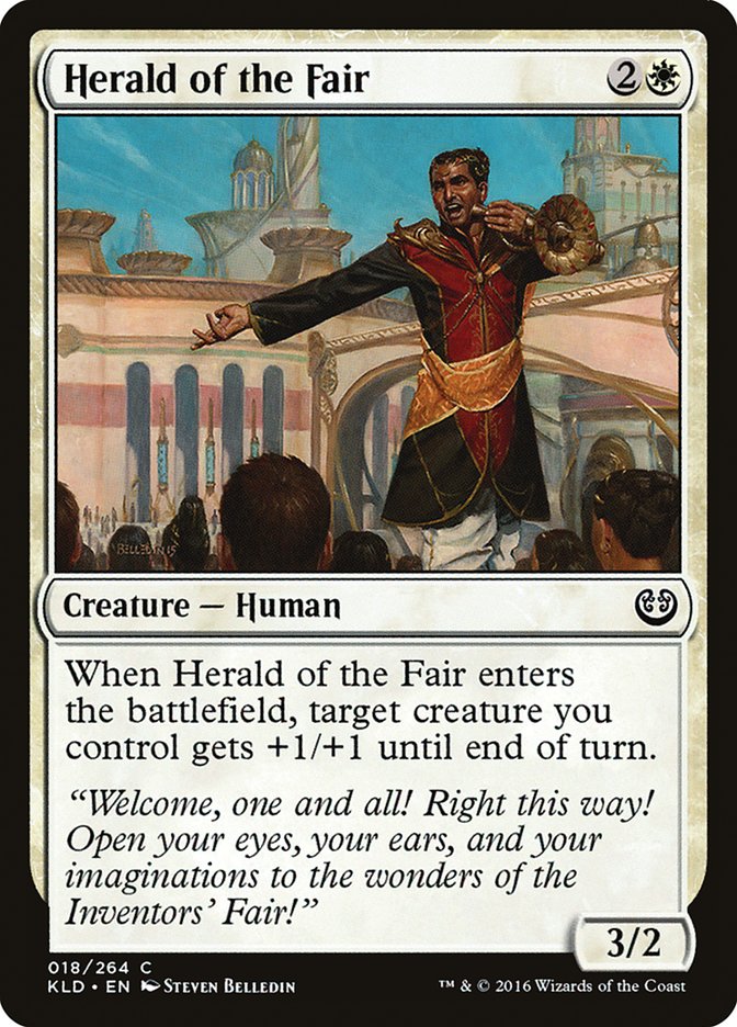 Herald of the Fair - [Foil] Kaladesh (KLD)