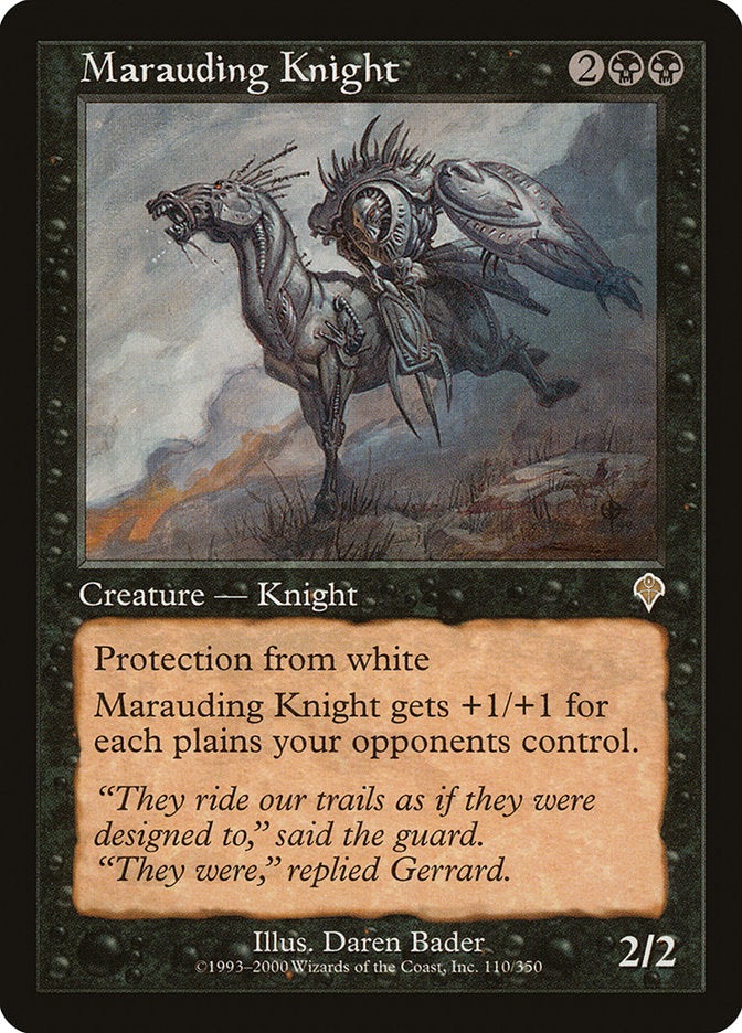 Marauding Knight - [Retro Frame] Invasion (INV)
