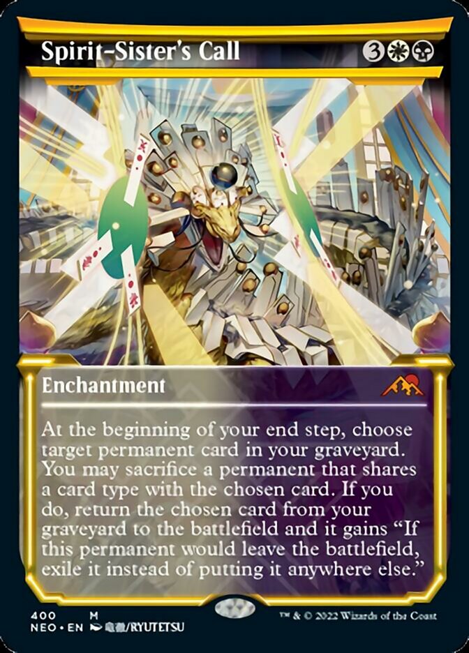 Spirit-Sister's Call - [Foil, Showcase] Kamigawa: Neon Dynasty (NEO)