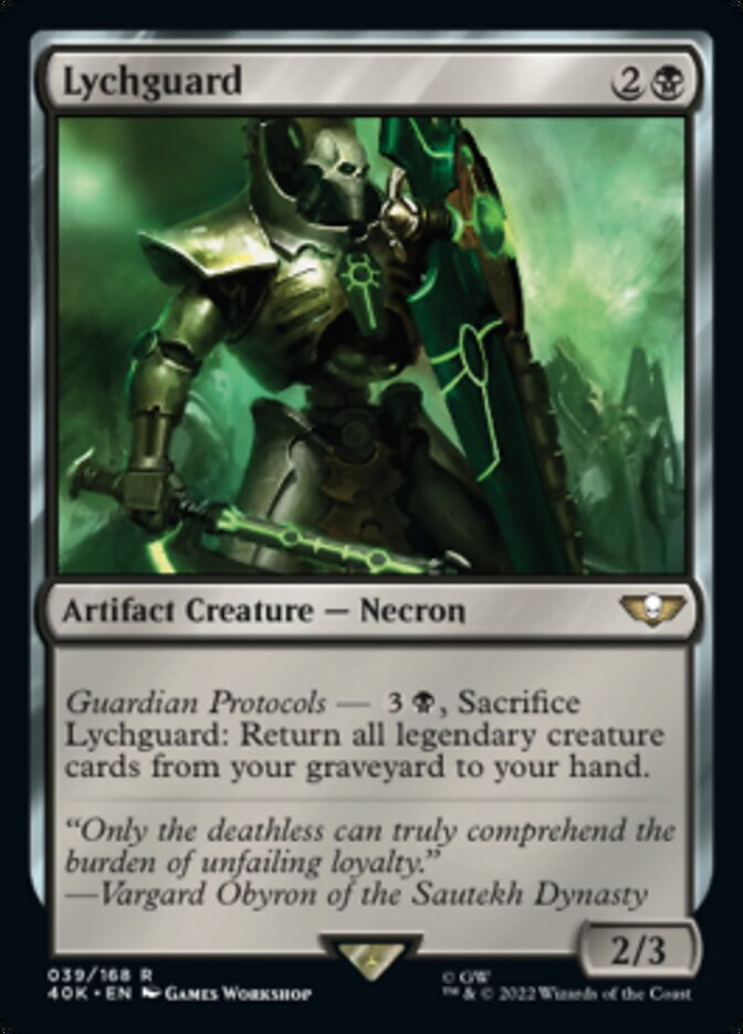 Lychguard - [Surge Foil] Warhammer 40,000 Commander (40K)
