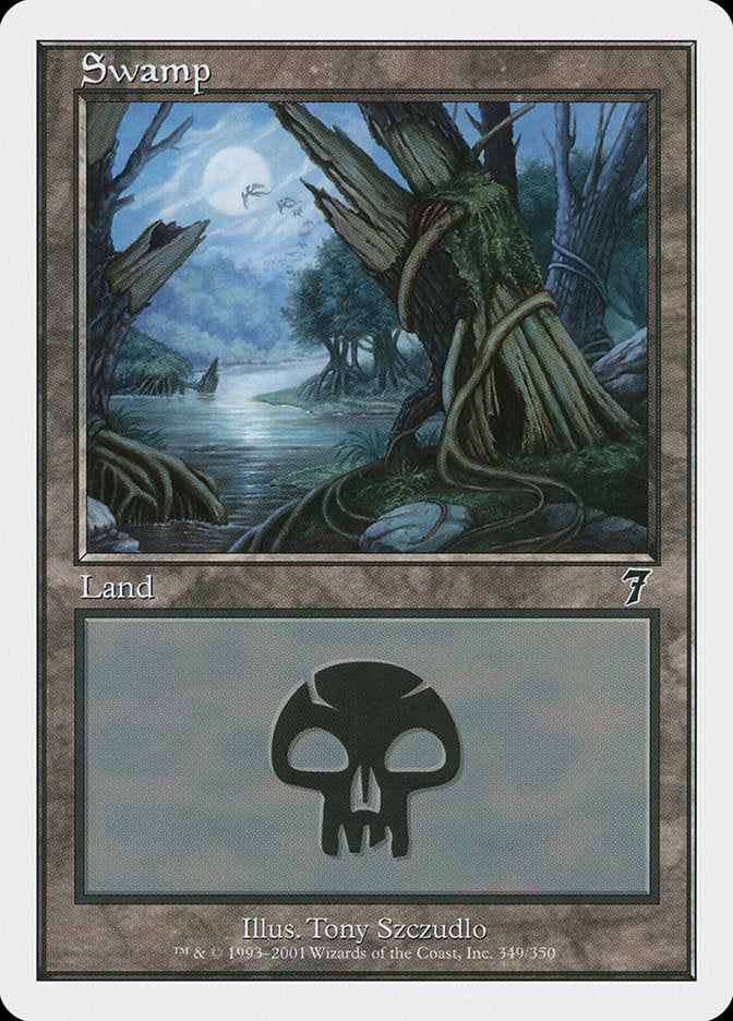 Swamp - [Foil] Seventh Edition (7ED)