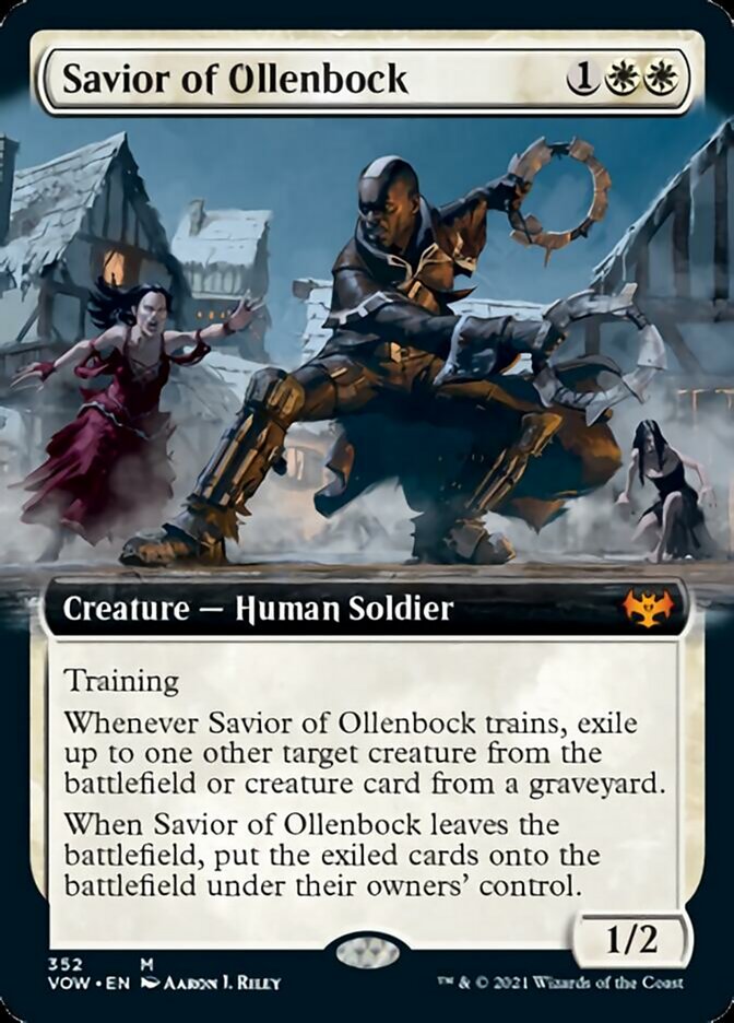 Savior of Ollenbock - [Foil, Extended Art] Innistrad: Crimson Vow (VOW)