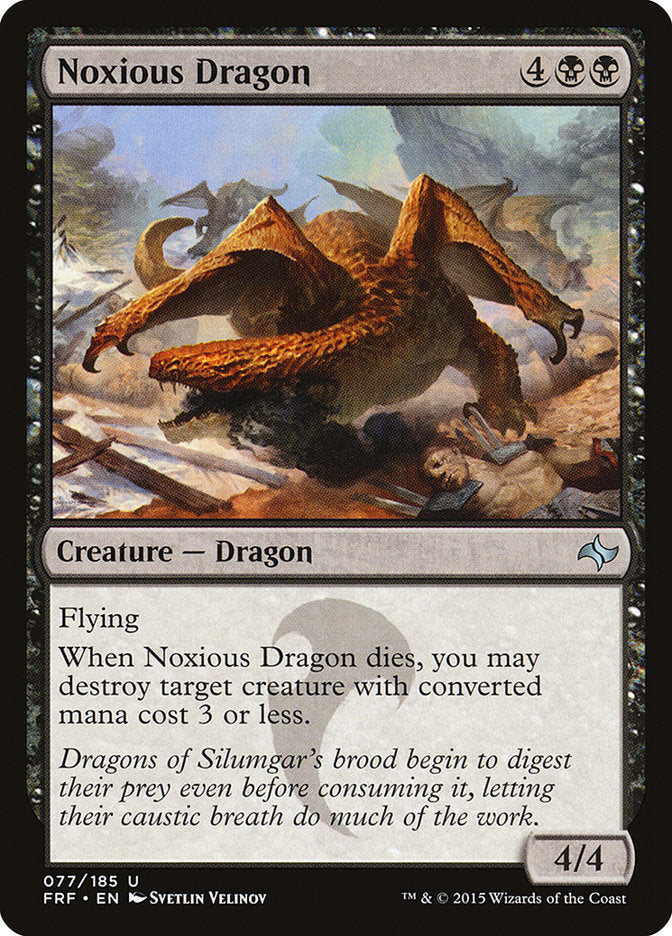 Noxious Dragon - [Foil] Fate Reforged (FRF)
