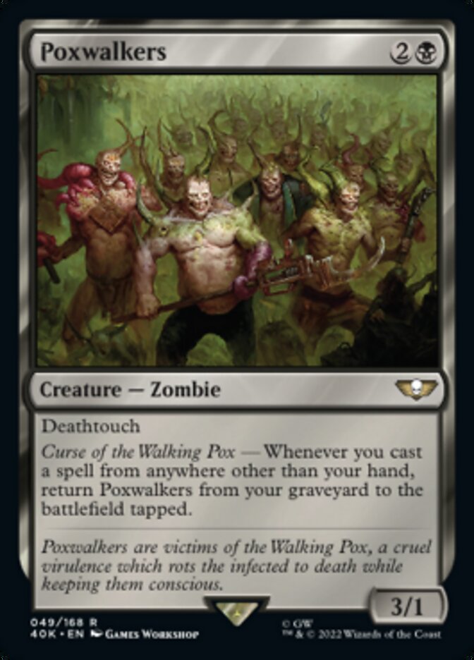 Poxwalkers - [Surge Foil] Warhammer 40,000 Commander (40K)