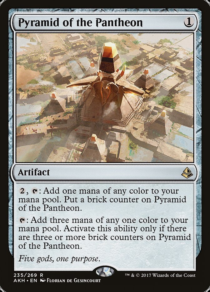 Pyramid of the Pantheon - [Foil] Amonkhet (AKH)