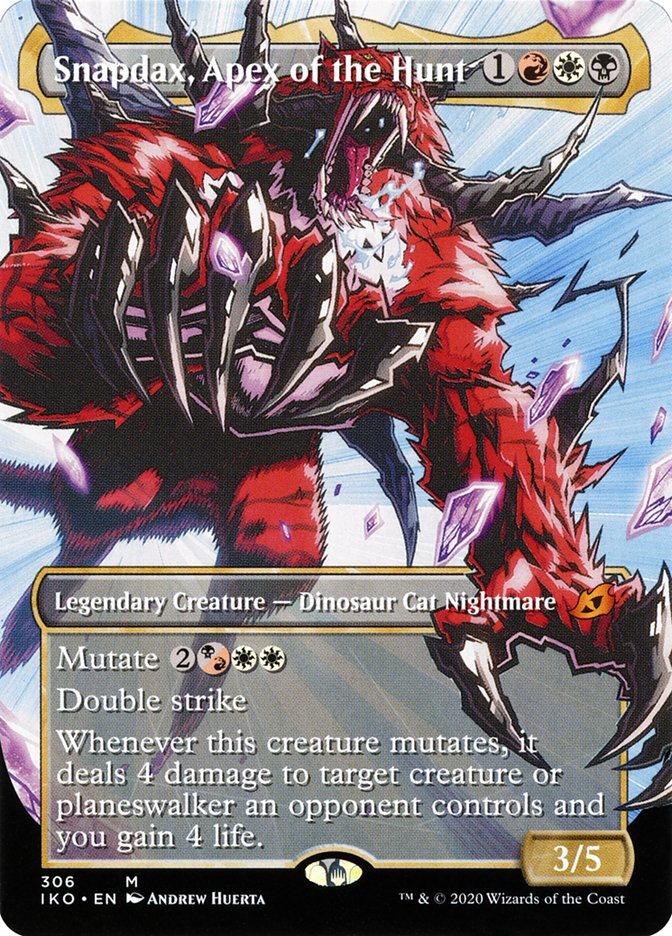 Snapdax, Apex of the Hunt - [Foil, Showcase] Ikoria: Lair of Behemoths (IKO)