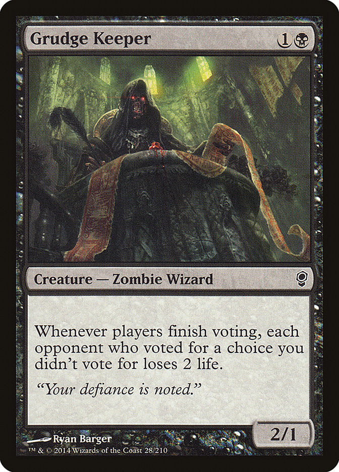 Grudge Keeper - [Foil] Conspiracy (CNS)