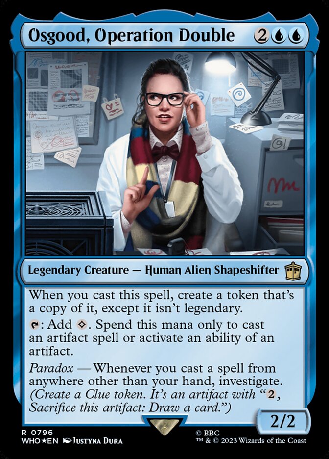 Osgood, Operation Double - [Surge Foil] Doctor Who (WHO)