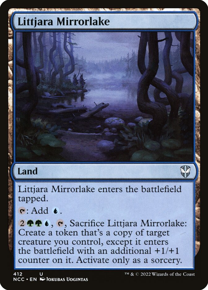 Littjara Mirrorlake - [Foil] New Capenna Commander (NCC)