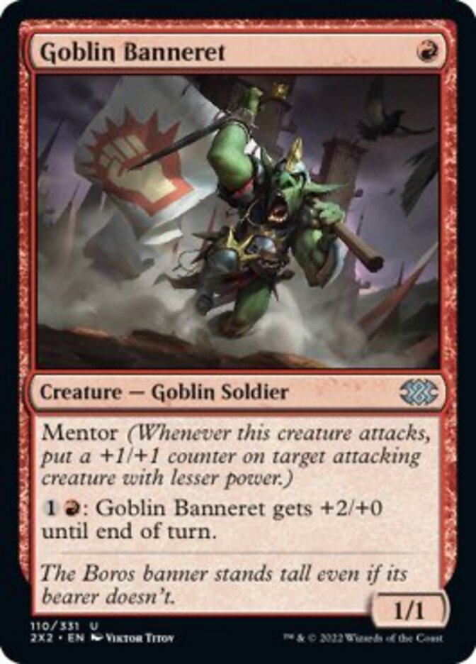 Goblin Banneret - Double Masters 2022 (2X2)