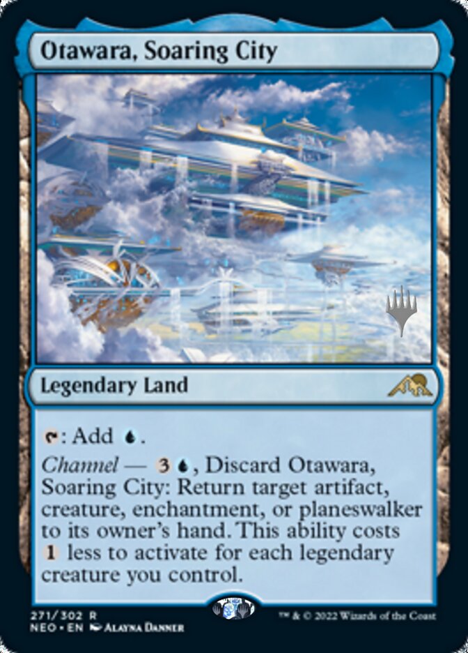 Otawara, Soaring City - [Promo] Kamigawa: Neon Dynasty Promos (PNEO)