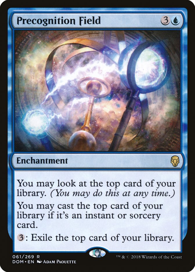 Precognition Field - [Foil] Dominaria (DOM)