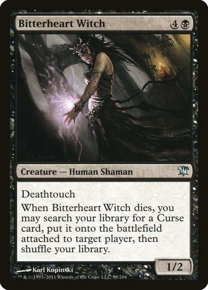 Bitterheart Witch - [Foil] Innistrad (ISD)