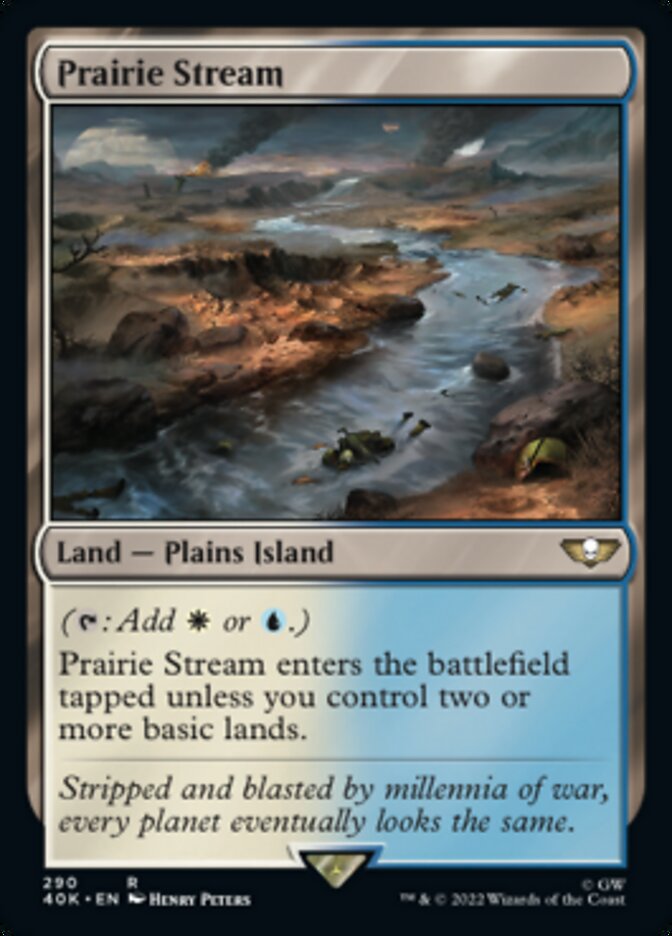 Prairie Stream - [Surge Foil] Warhammer 40,000 Commander (40K)