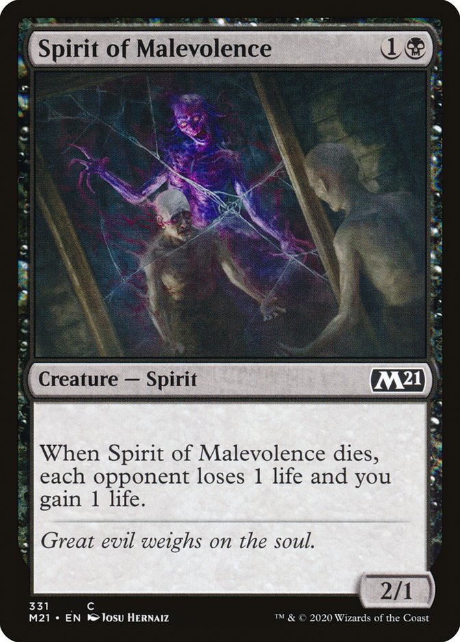 Spirit of Malevolence - Core Set 2021 (M21)