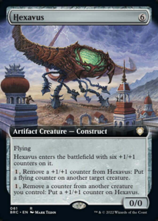 Hexavus - [Foil, Extended Art] The Brothers' War Commander (BRC)