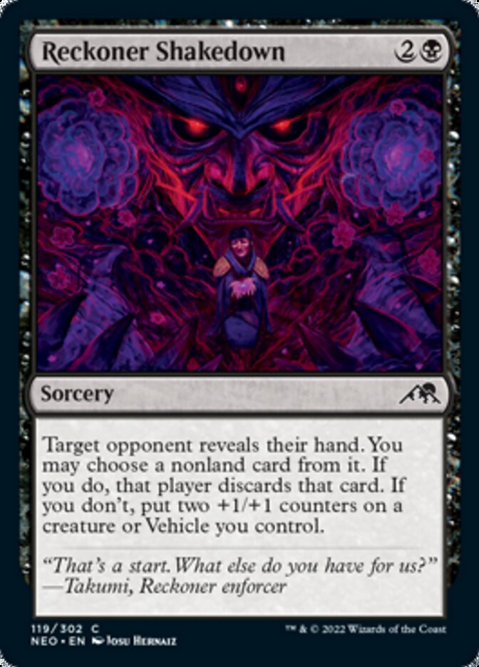 Reckoner Shakedown - Kamigawa: Neon Dynasty (NEO)