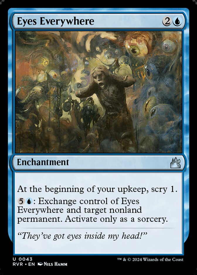 Eyes Everywhere - [Foil] Ravnica Remastered (RVR)