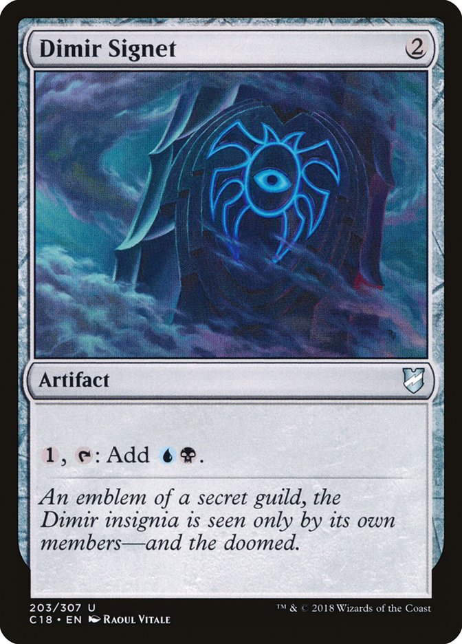 Dimir Signet - Commander 2018 (C18)