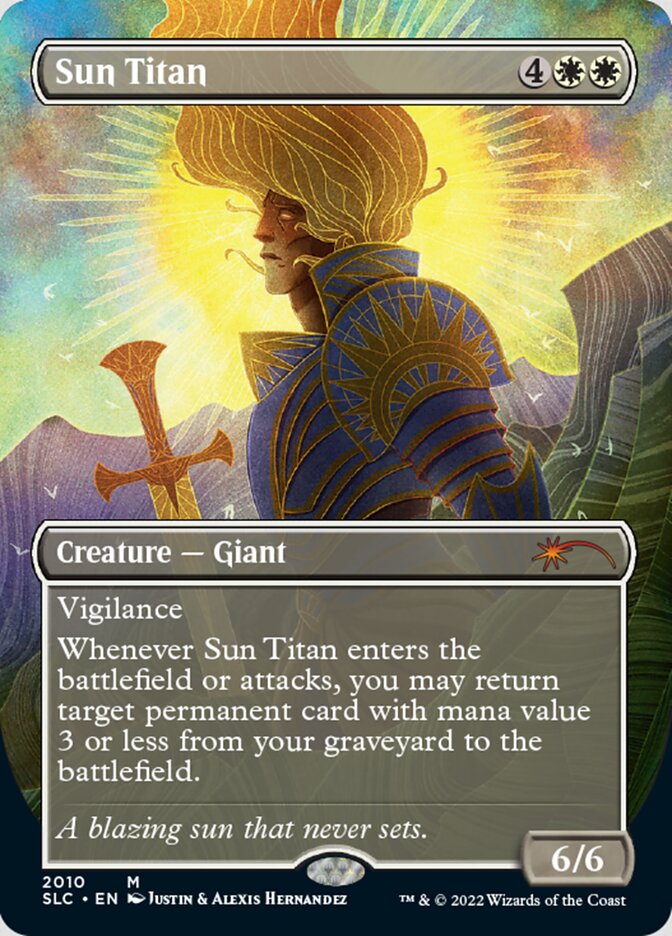 Sun Titan - [Foil, Borderless] Secret Lair 30th Anniversary Countdown Kit (SLC)