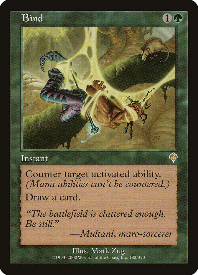 Bind - [Foil, Retro Frame] Invasion (INV)