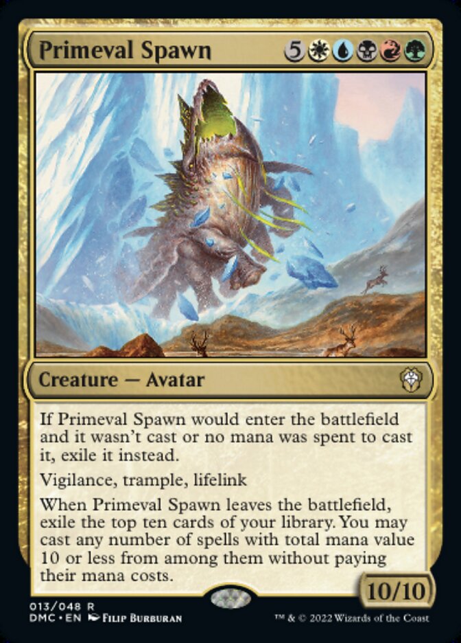 Primeval Spawn - [Foil] Dominaria United Commander (DMC)