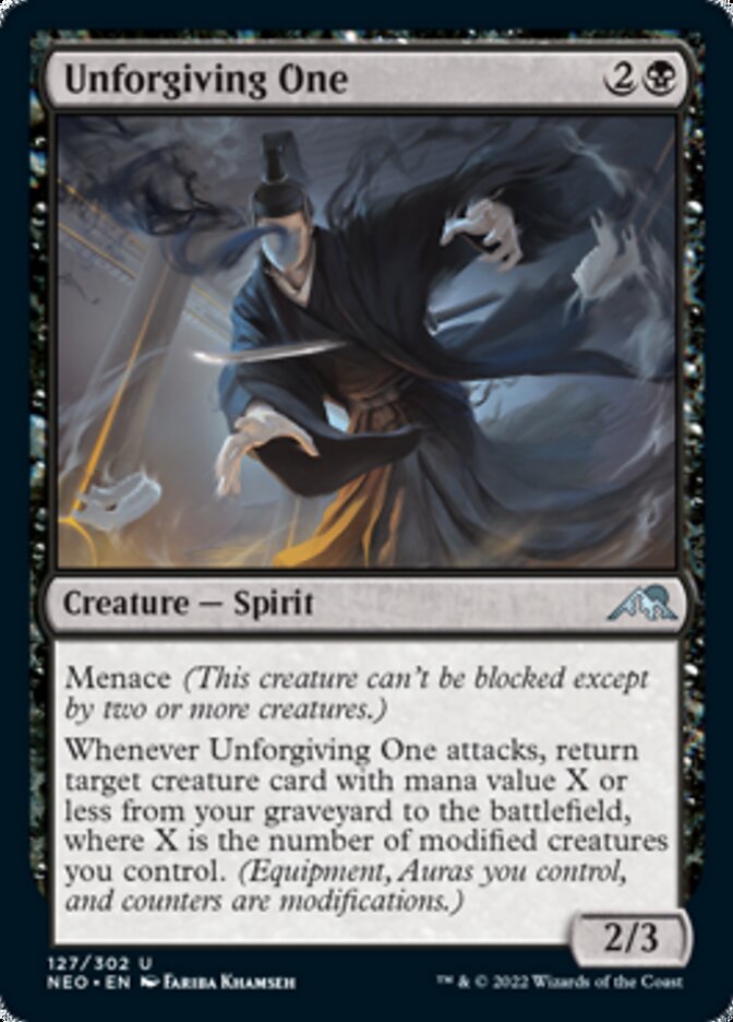Unforgiving One - [Foil] Kamigawa: Neon Dynasty (NEO)