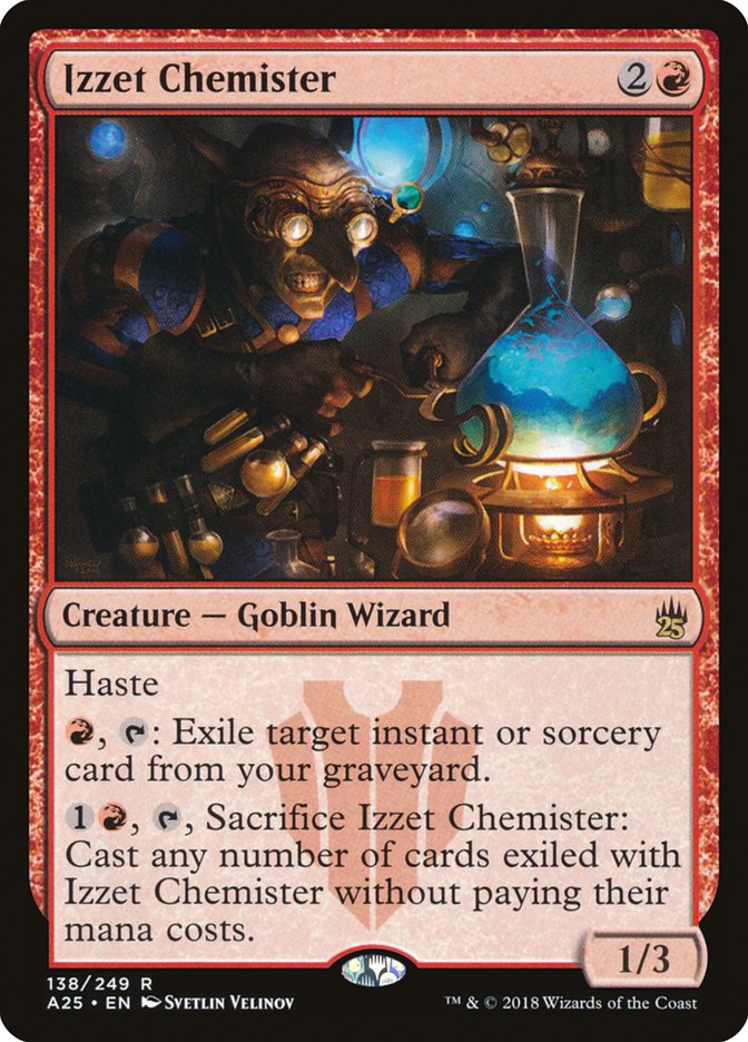Izzet Chemister - [Foil] Masters 25 (A25)