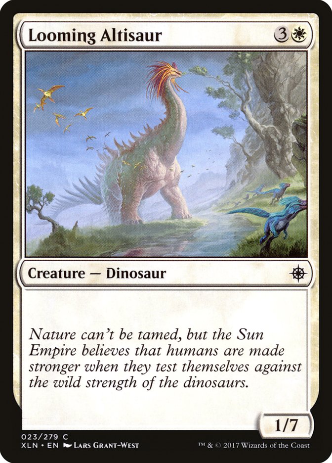 Looming Altisaur - [Foil] Ixalan (XLN)