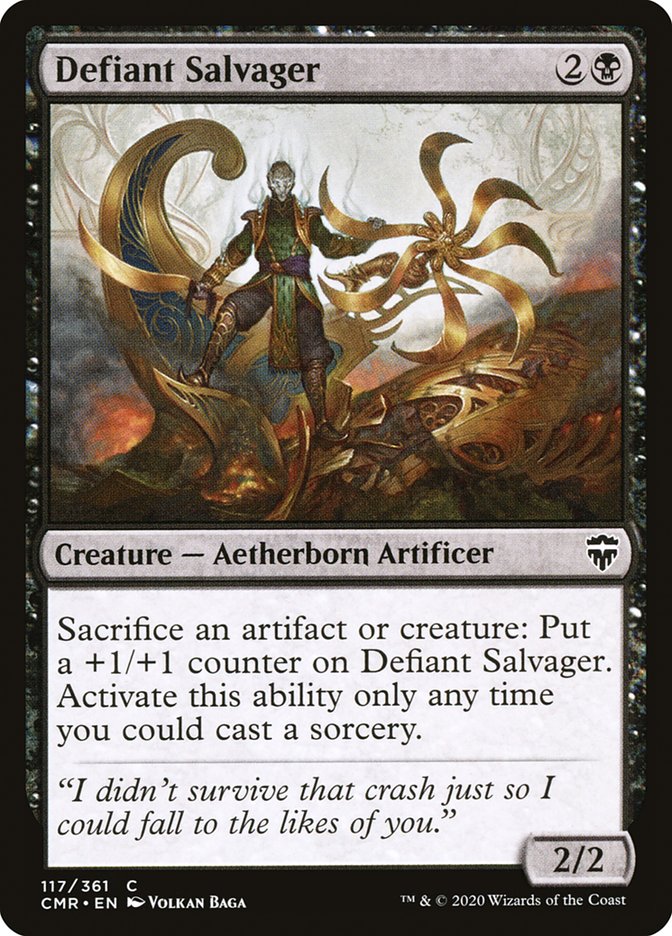 Defiant Salvager - [Foil] Commander Legends (CMR)