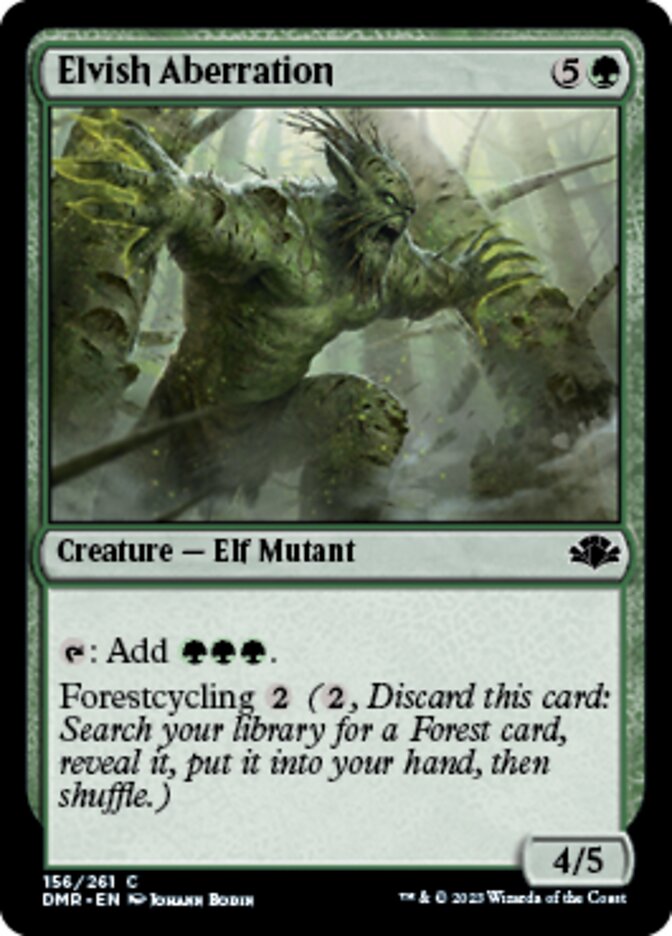 Elvish Aberration - [Foil] Dominaria Remastered (DMR)