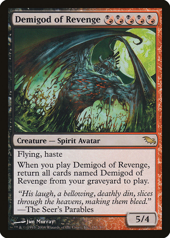 Demigod of Revenge - [Foil] Shadowmoor (SHM)