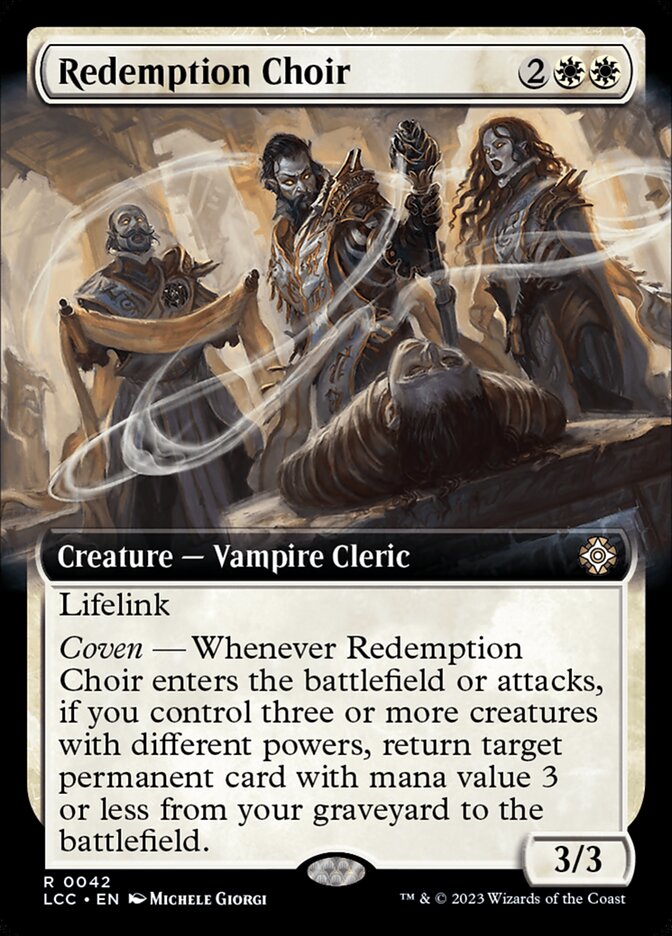 Redemption Choir - [Extended Art] Lost Caverns of Ixalan Commander (LCC)