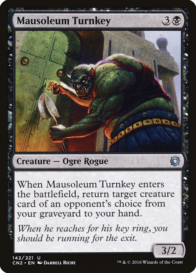 Mausoleum Turnkey - [Foil] Conspiracy: Take the Crown (CN2)