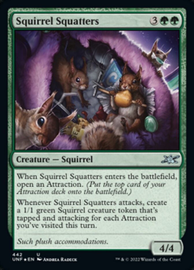 Squirrel Squatters - [Galaxy Foil] Unfinity (UNF)