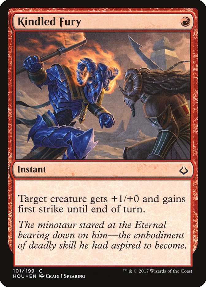 Kindled Fury - [Foil] Hour of Devastation (HOU)