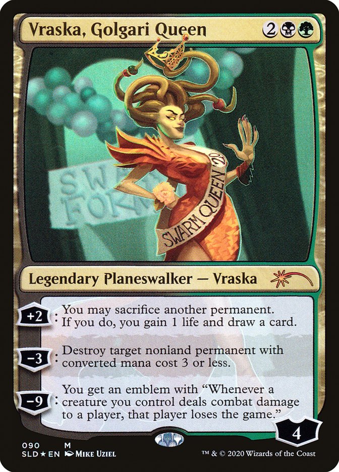 Vraska, Golgari Queen (90) - [Foil] Secret Lair Drop (SLD)