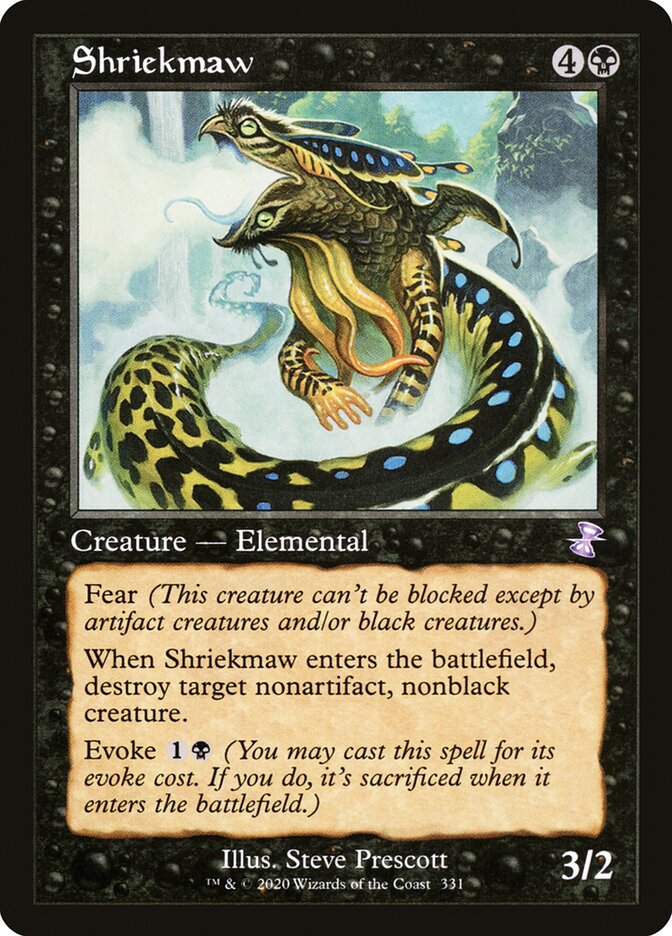 Shriekmaw - [Retro Frame] Time Spiral Remastered (TSR)