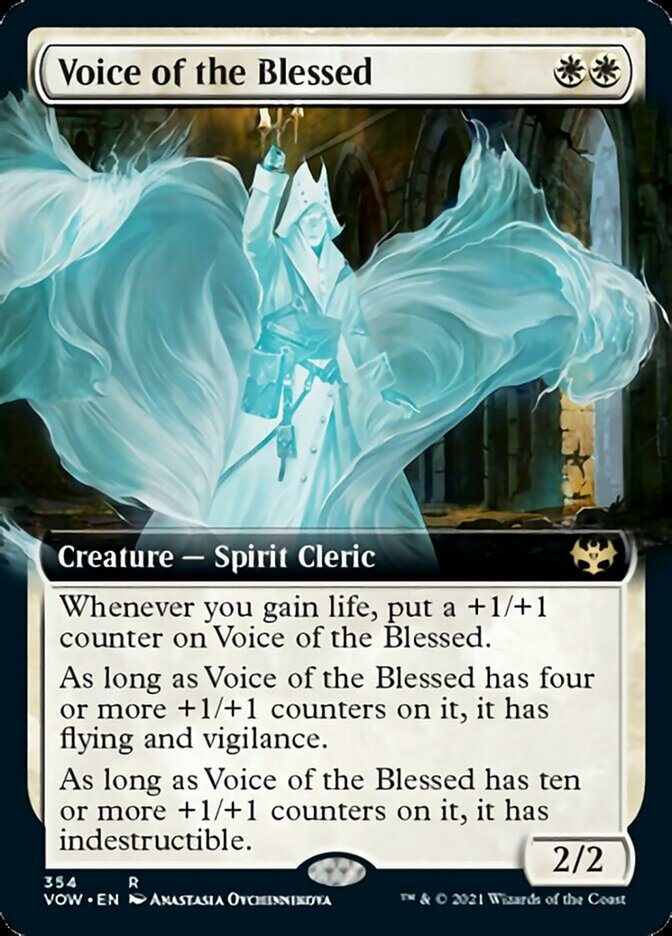 Voice of the Blessed - [Foil, Extended Art] Innistrad: Crimson Vow (VOW)