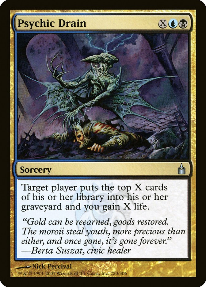 Psychic Drain - Ravnica: City of Guilds (RAV)