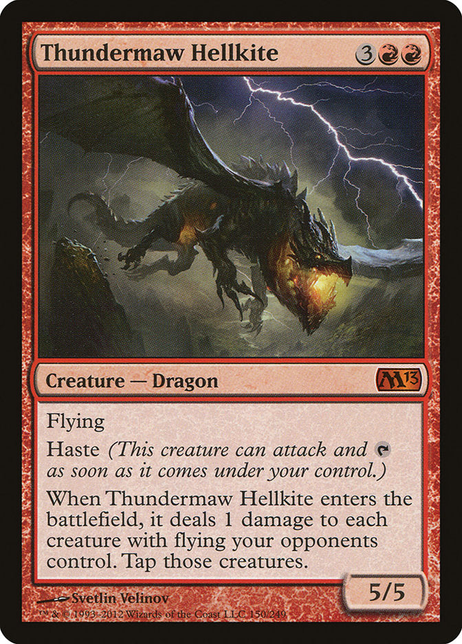 Thundermaw Hellkite - [Foil] Magic 2013 (M13)
