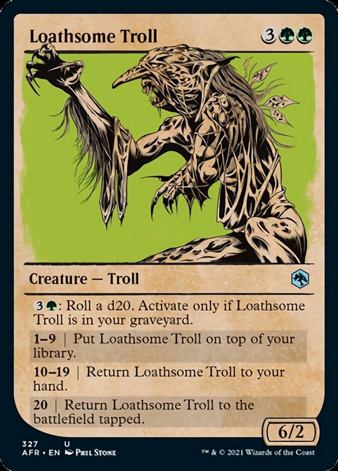 Loathsome Troll - [Showcase] Adventures in the Forgotten Realms (AFR)