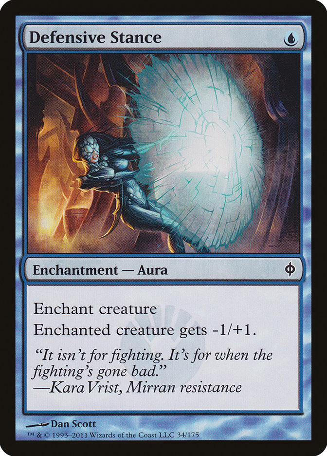 Defensive Stance - [Foil] New Phyrexia (NPH)